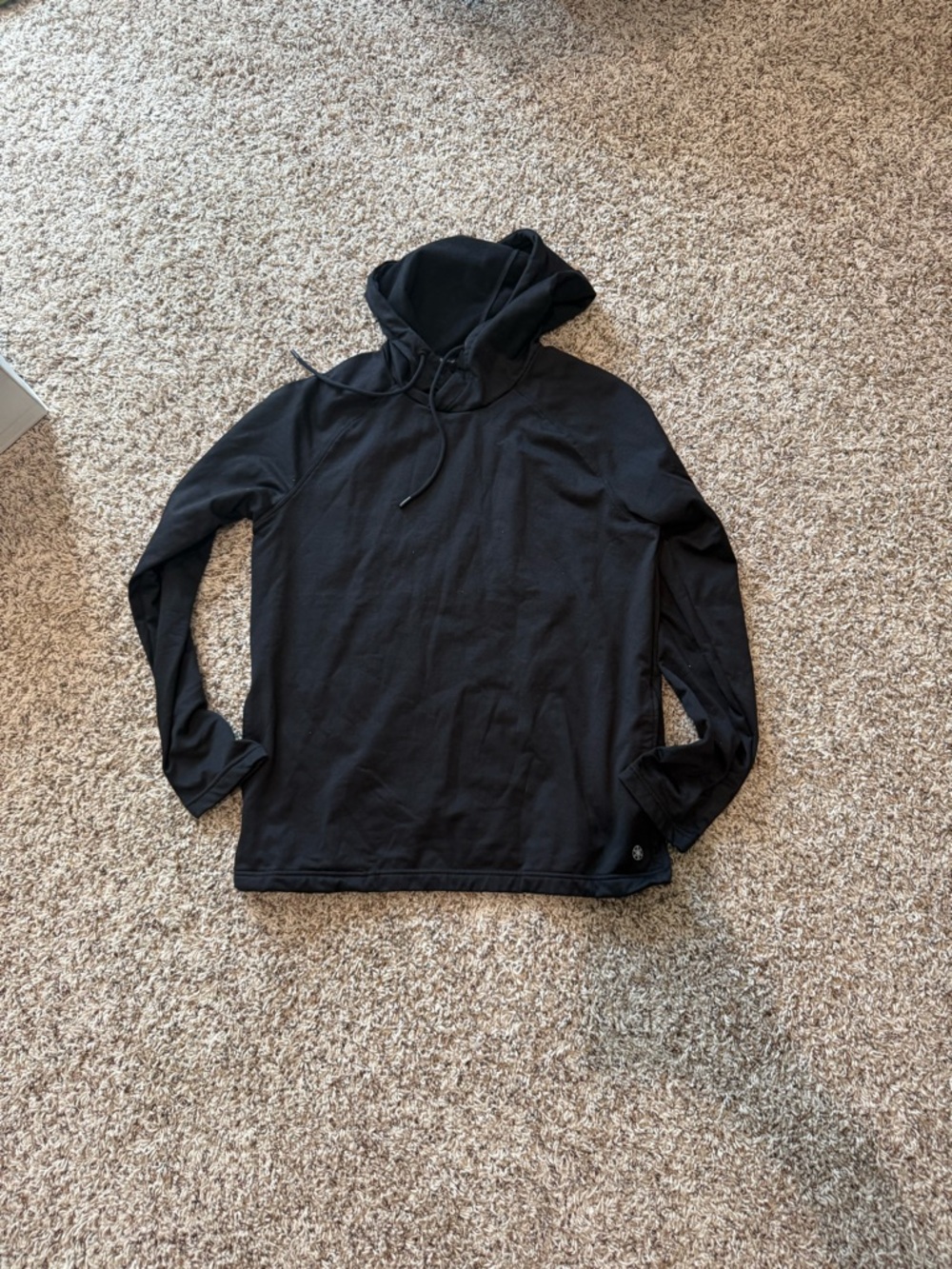 GAIAM Black Lightweight Hooded Shirt Jacket